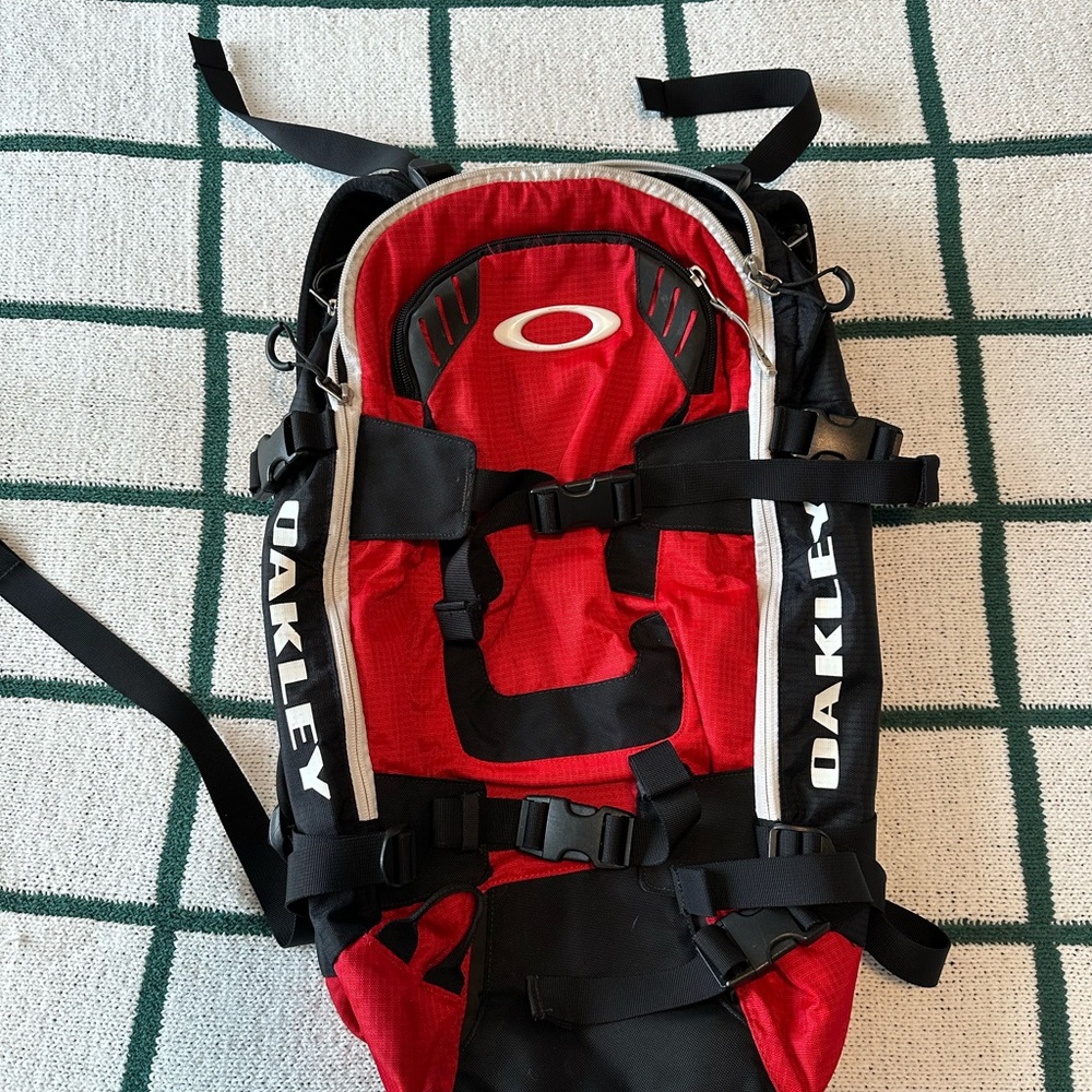 Oakley Dynamic Red and Black Backpack